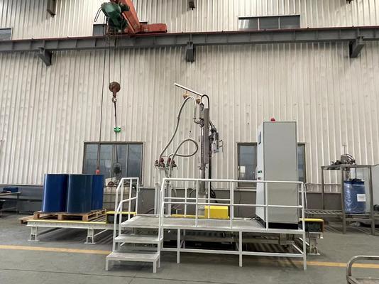 Semi-Auto Pallet Filling Machine 200L Drum 1000L IBC for Oil Chemical Industries Electric Engine Motor Gear PLC Bearing