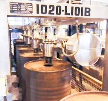 200L Fully Automatic High Temperature High Viscosity Bitumen/asphalt Steel Drum Filling Machine and Filling Line