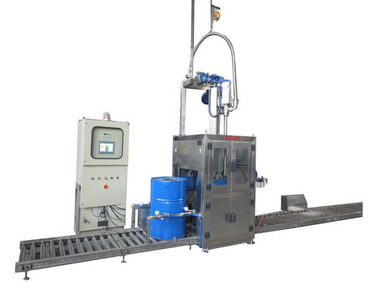 Semi-Automatic 200L Drum Filling Machine 35-40bph for Chemicals
